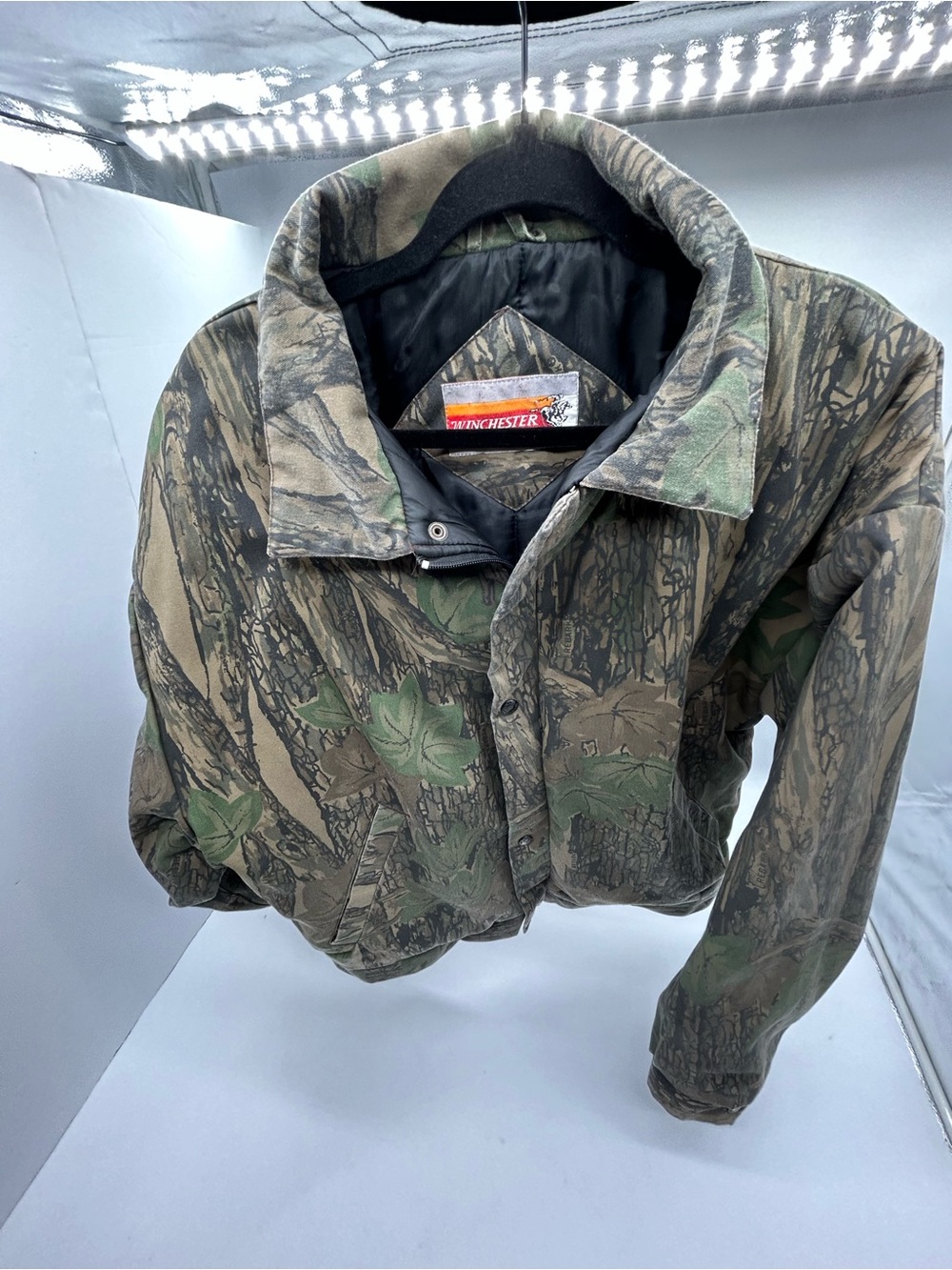 Winchester Realtree Camo Hunting Jacket - Green/Brown XL